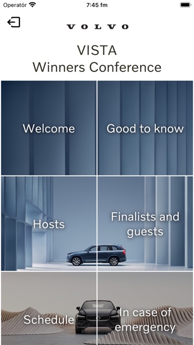 Volvo Event Screenshot