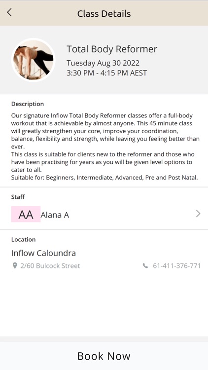 Inflow Pilates Studios