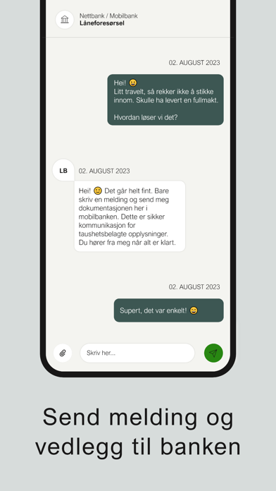 Ørland Mobilbank Screenshot
