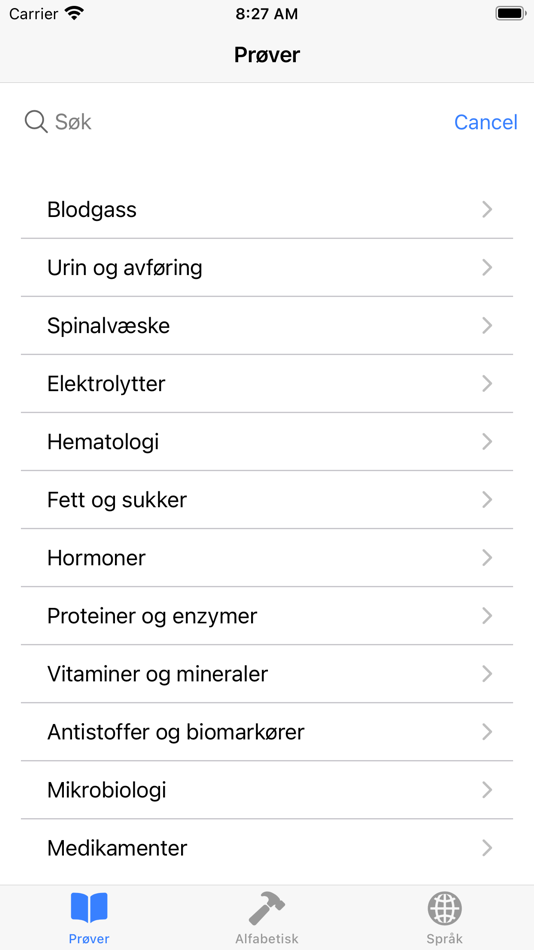 Blodprøver (iOS) Podle: Holmen Innovative Solutions AS
