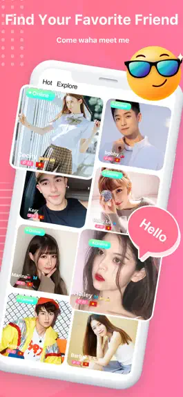 Game screenshot Waha - Make friends&Chat mod apk