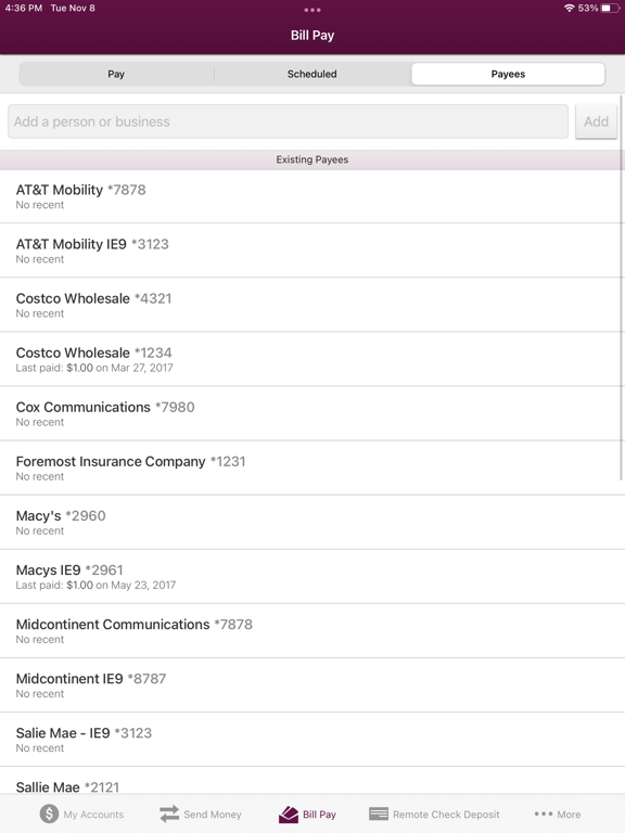 Screenshot #6 pour Forrit Credit Union Mobile