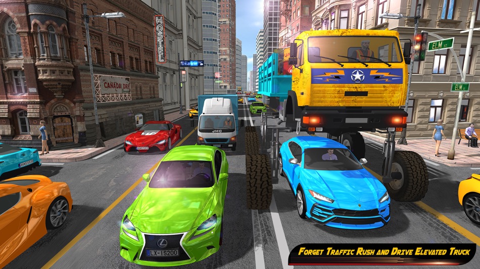 #2. Elevated Dump Truck Loader Sim (iOS) Podle: MASH Entertainment