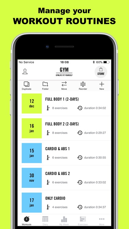 Gym Life - Workout Planner screenshot-0