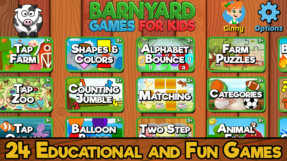 Barnyard Games For Kids - 8.9 - (iOS)