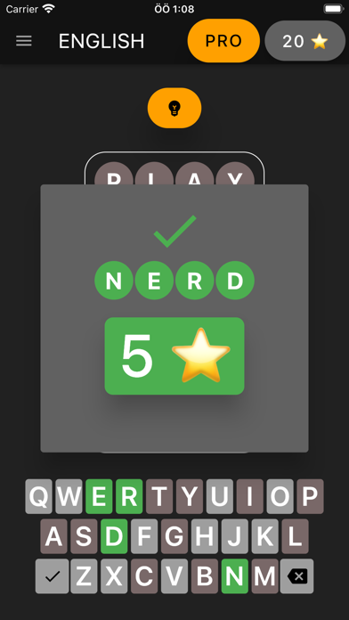 Letters:Unlimited word puzzle Screenshot