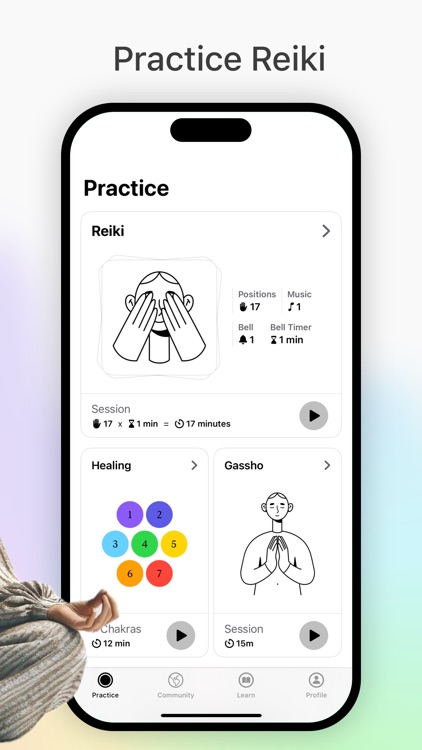ReikiAll - Practice & Timer