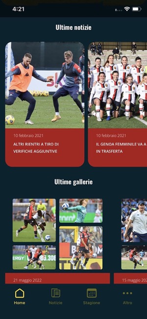 Genoa App Ufficiale on the App Store