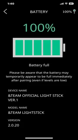Game screenshot &TEAM Official Light Stick hack