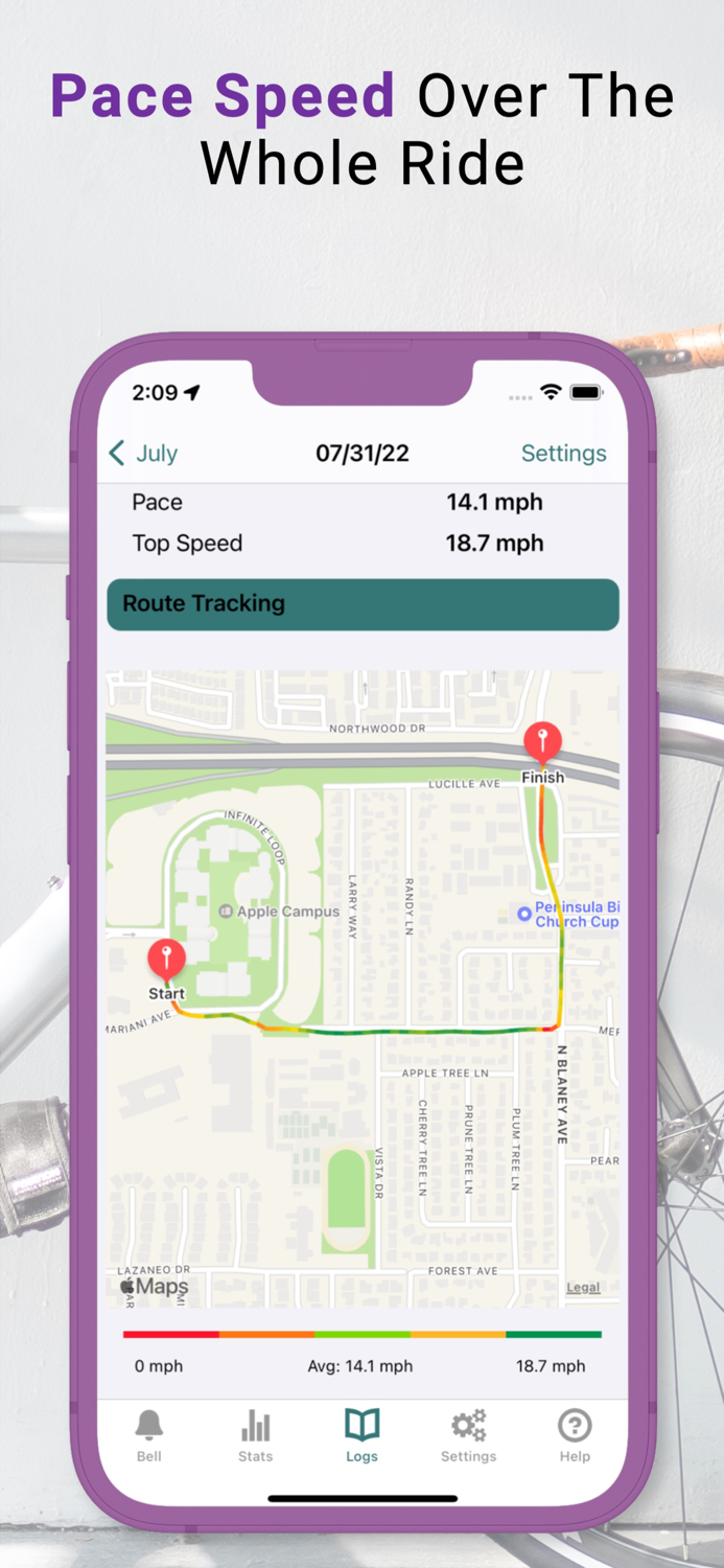 Bike Bell - Ride Tracker