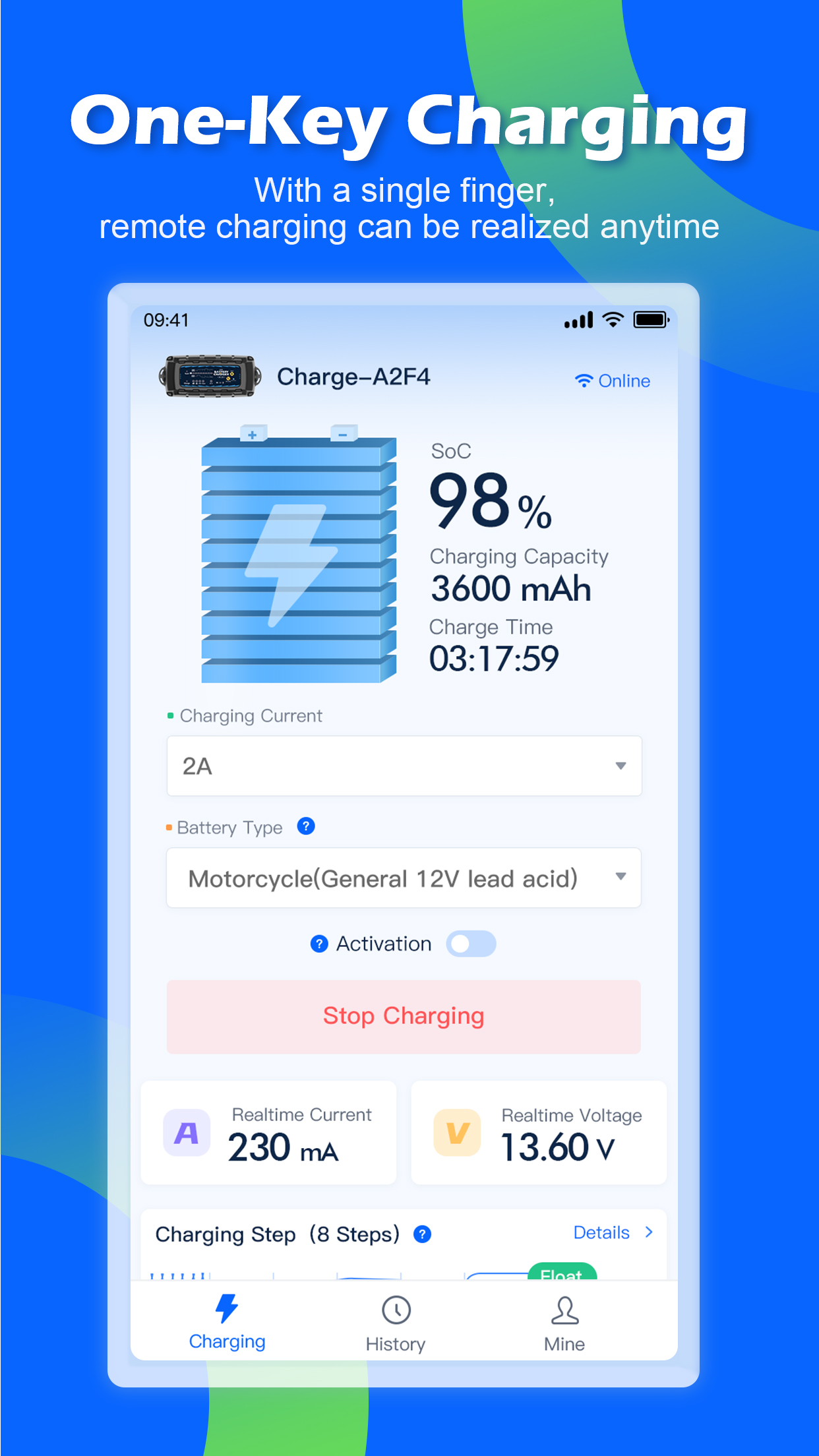 Wi-Fi Battery Charger