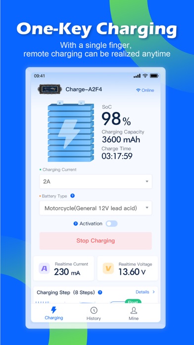 Wi-Fi Battery Charger Screenshot