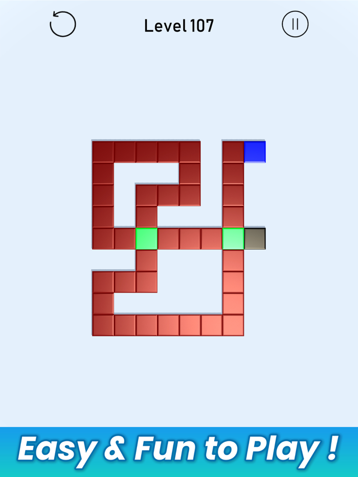 Line Path Maze Puzzle