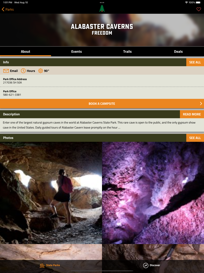 OK State Parks Official Guide