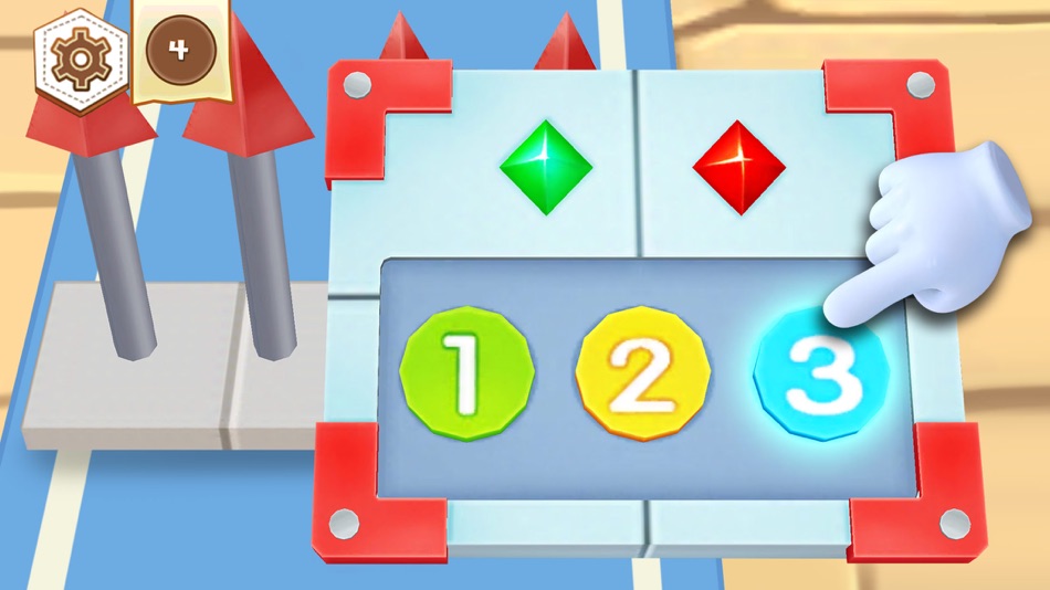 #3. Little Panda's Puzzle Town (iOS) Podle: BABYBUS CO.,LTD