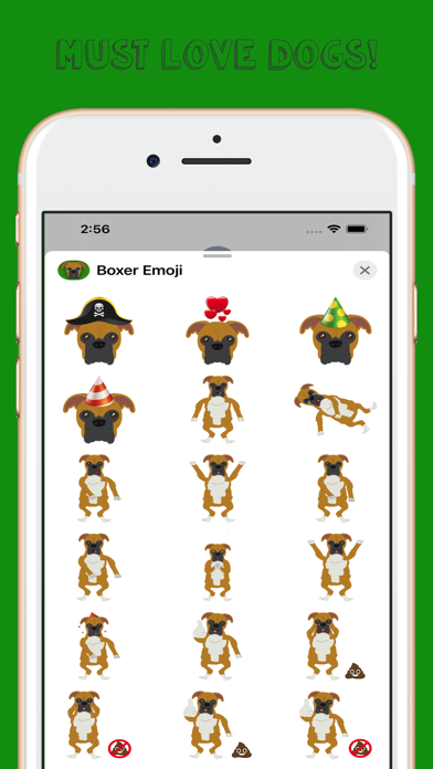 Boxer Emoji Screenshot
