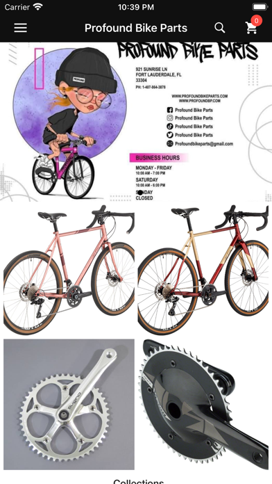 Profound Bike Parts Screenshot