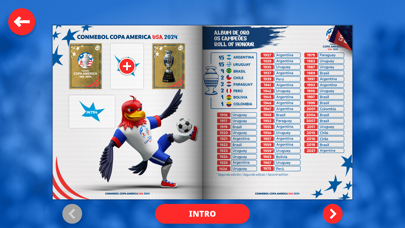 Copa America Panini Collection Screenshot