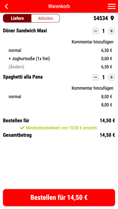 DASCOdöner Screenshot
