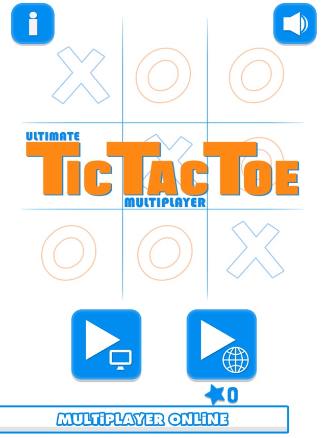 Ulitmate Tic Tac Toe Game - Free 3x3, 5x5, 7x7 Single Player or Multiplayer  Online TicTacToe Game