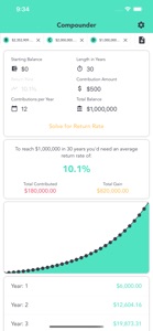 Compound Interest - Compounder screenshot #4 for iPhone