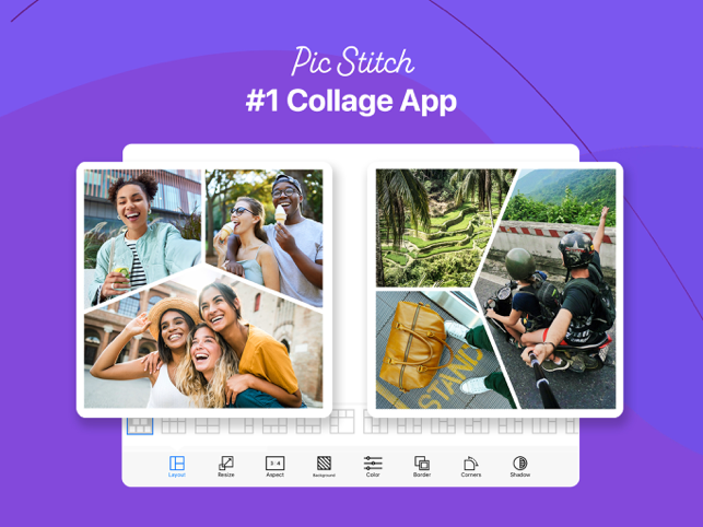 ‎Pic Stitch - Collage Editor תמונות מסך