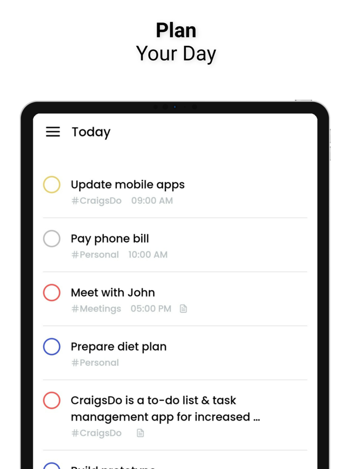 CraigsDo To-Do List and Planner