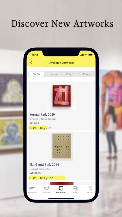 Limna: Art Gallery Prices Screenshot