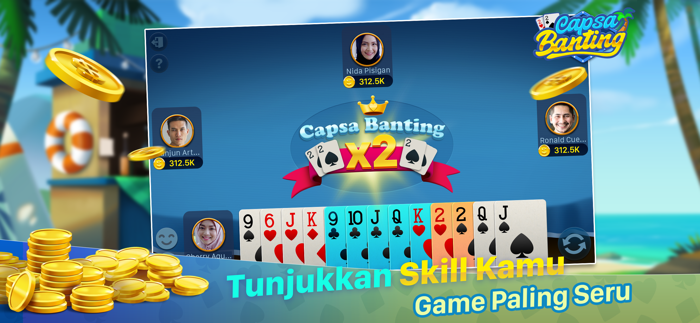 Capsa Banting ZingPlay
