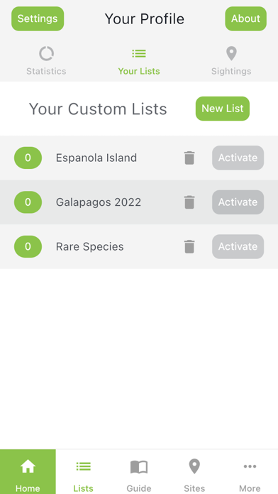 Galapagos Wildlife Guide Screenshot