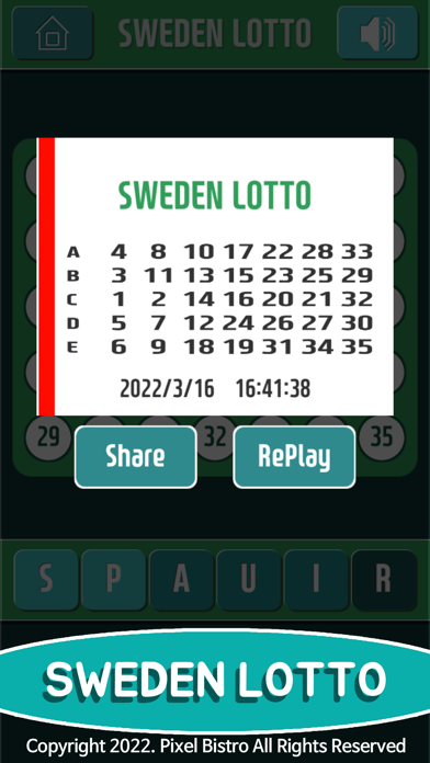 Megaball Europe: Lucky Lotto Screenshot