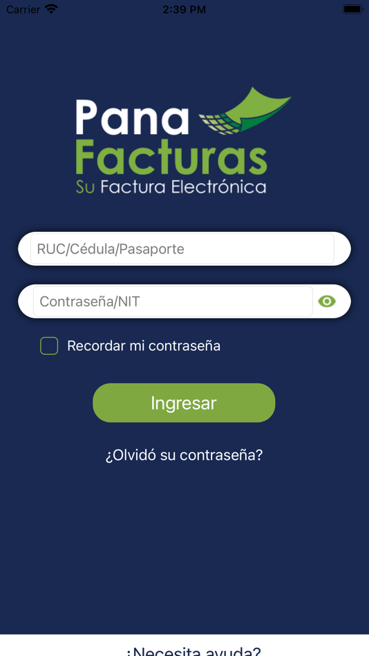 #1. PanaFacturas (iOS) 由: Gestión en Tecnología e Información