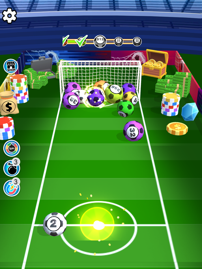Soccer Merge 4096