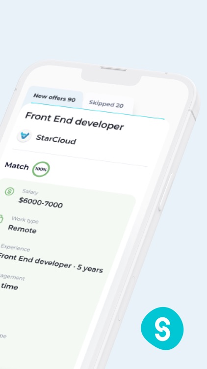 Skyworker: swipe on jobs