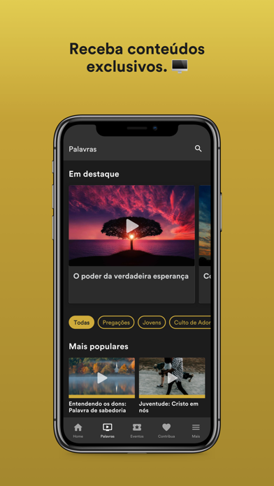 Casa do Pai Igreja Cristã Screenshot