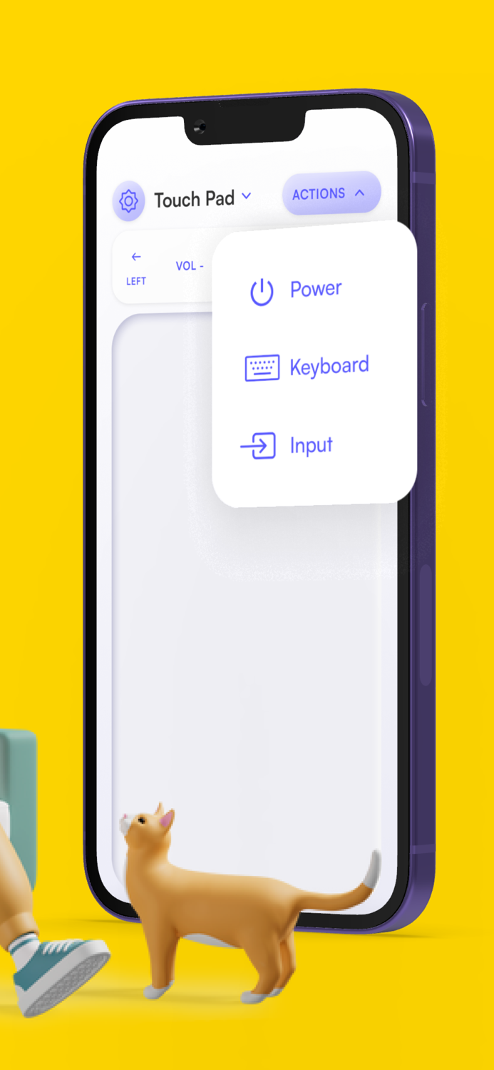 His - SmartTV Remote Control