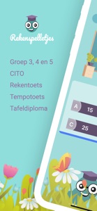 Rekenspelletjes groep 3 t/m 5 screenshot #1 for iPhone