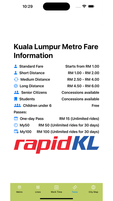 Kuala Lumpur Subway Mapのおすすめ画像3