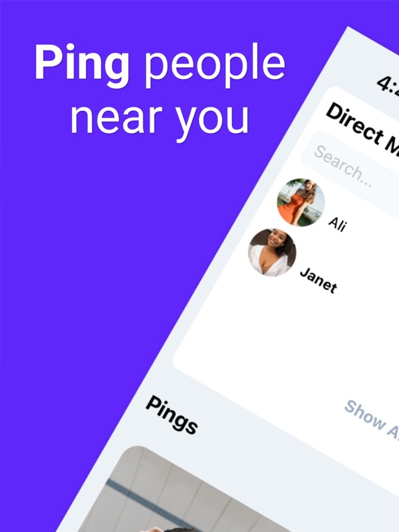 Pulse: Nearby spaces & friends iPad screenshot 1 - Social Networking app