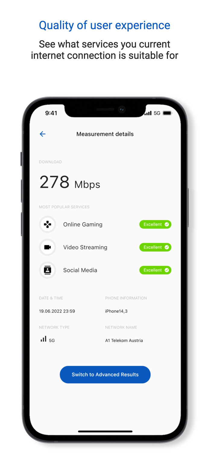 Speedtest by Open Nettest