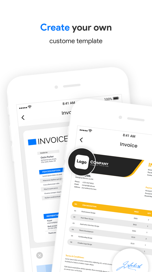 #4. Invoices - All invoice maker (iOS) 由: alkesh dudhat