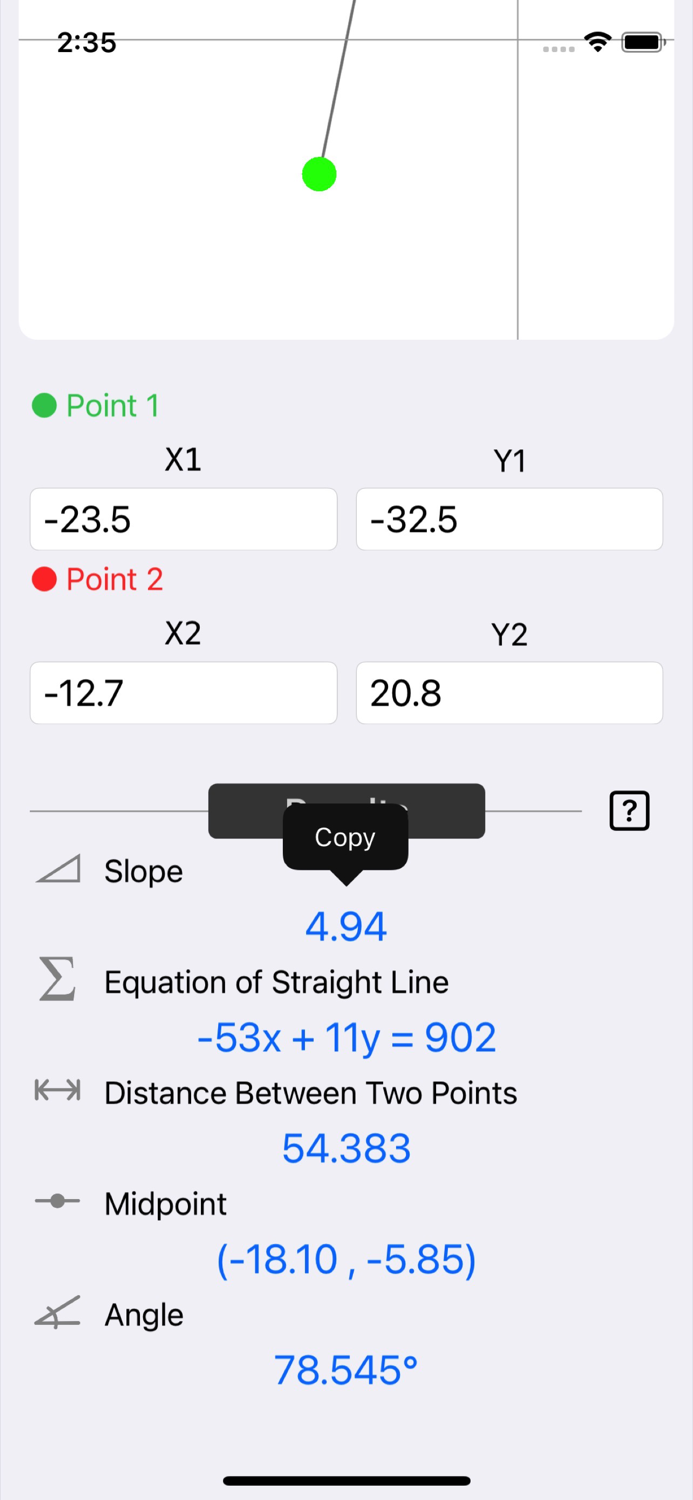 Slope Calculator Plus