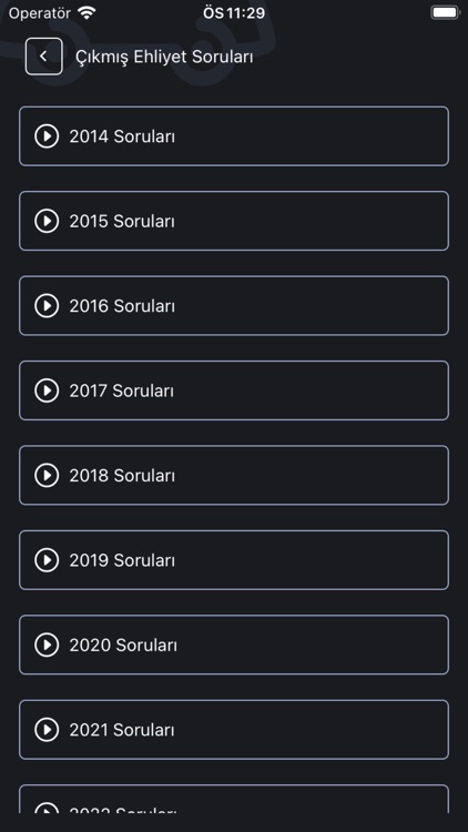 Ehliyet Hazırlık Testi