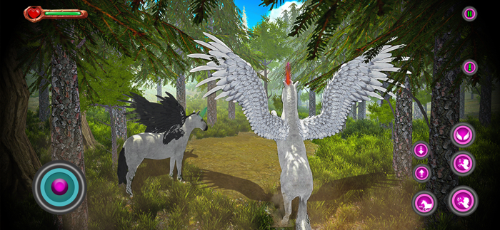 Unicorn Flying Horse Simulator