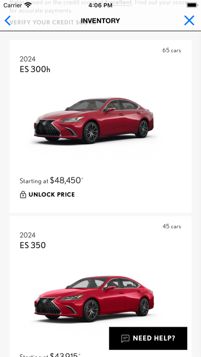 Newport Lexus App Screenshot