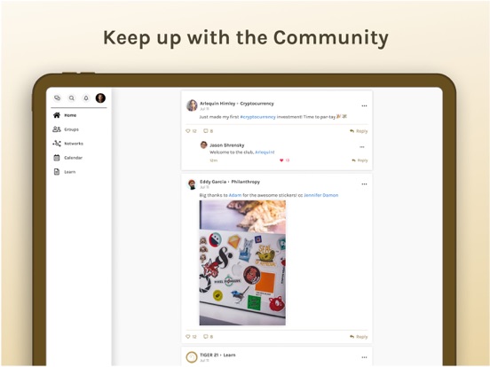 T21 Connect iPad screenshot 2 - Business app