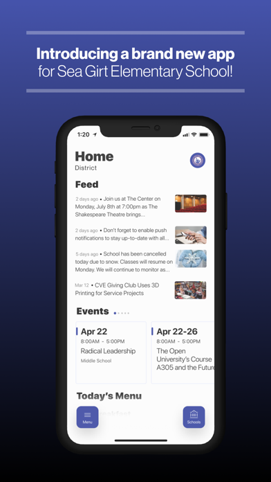 Sea Girt Elementary School, NJ Screenshot