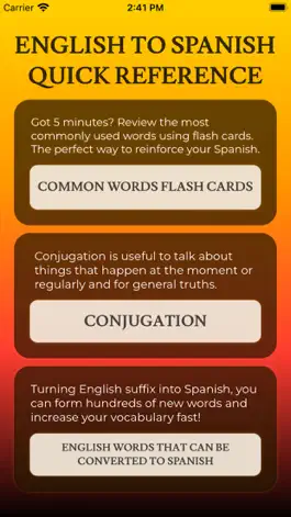Game screenshot Spanish Reference mod apk