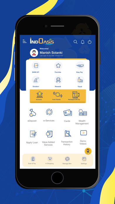 IndOASIS - Indian Bank Mobile Screenshot