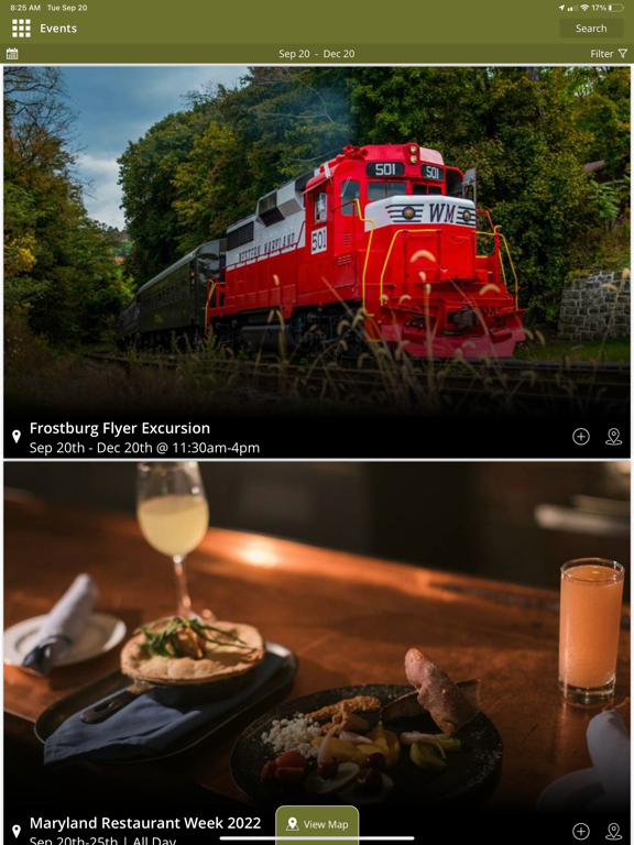 Mountain Maryland iPad screenshot 6 - Travel app